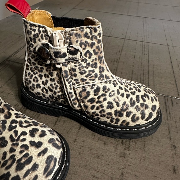 Zecchino D’oro ankle boots. Leopard print. Made in Italy. - Picture 5 of 9